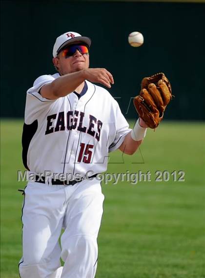 Thumbnail 1 in Regis Jesuit vs. Dakota Ridge (2012 Class 5A State Baseball Tournament) photogallery.