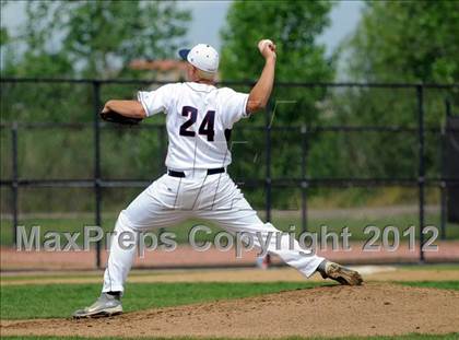 Thumbnail 1 in Regis Jesuit vs. Dakota Ridge (2012 Class 5A State Baseball Tournament) photogallery.