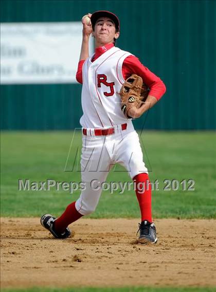 Thumbnail 2 in Regis Jesuit vs. Dakota Ridge (2012 Class 5A State Baseball Tournament) photogallery.