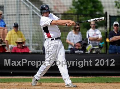 Thumbnail 2 in Regis Jesuit vs. Dakota Ridge (2012 Class 5A State Baseball Tournament) photogallery.