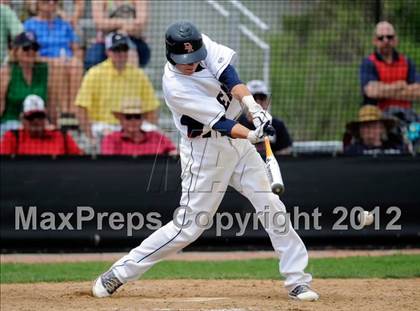 Thumbnail 1 in Regis Jesuit vs. Dakota Ridge (2012 Class 5A State Baseball Tournament) photogallery.