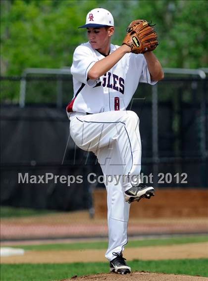 Thumbnail 2 in Regis Jesuit vs. Dakota Ridge (2012 Class 5A State Baseball Tournament) photogallery.