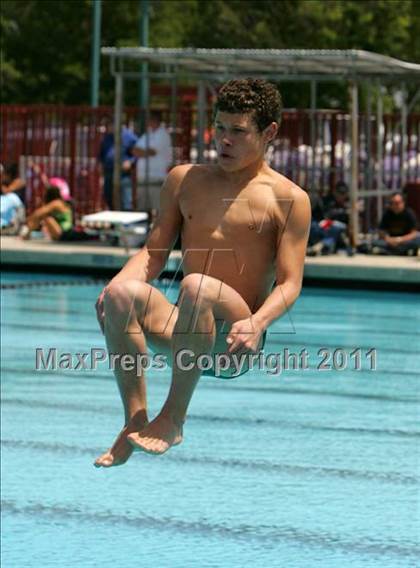Thumbnail 2 in CIF SJS Boys JV Diving Finals photogallery.