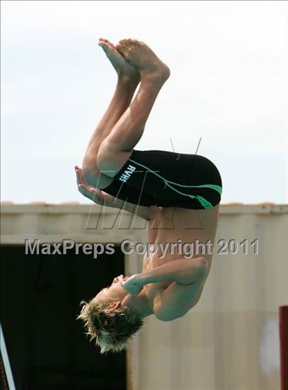 Thumbnail 3 in CIF SJS Boys JV Diving Finals photogallery.