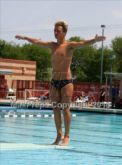 Thumbnail 1 in CIF SJS Boys JV Diving Finals photogallery.