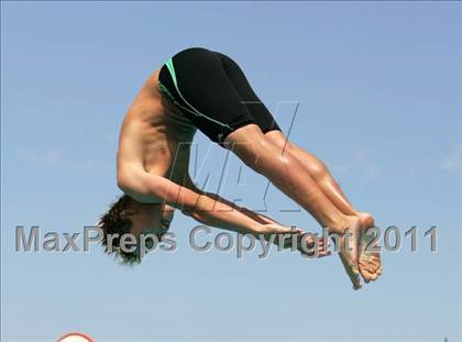 Thumbnail 1 in CIF SJS Boys JV Diving Finals photogallery.