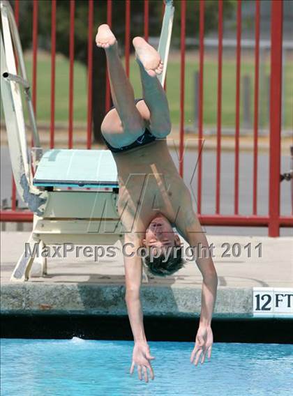 Thumbnail 1 in CIF SJS Boys JV Diving Finals photogallery.
