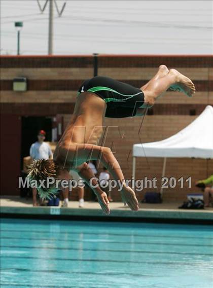 Thumbnail 3 in CIF SJS Boys JV Diving Finals photogallery.
