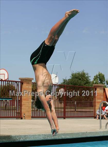 Thumbnail 2 in CIF SJS Boys JV Diving Finals photogallery.