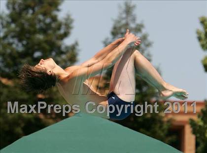 Thumbnail 3 in CIF SJS Boys JV Diving Finals photogallery.