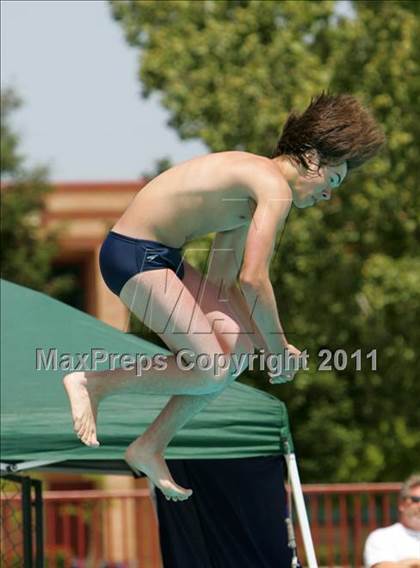 Thumbnail 3 in CIF SJS Boys JV Diving Finals photogallery.