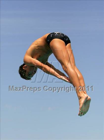 Thumbnail 2 in CIF SJS Boys JV Diving Finals photogallery.