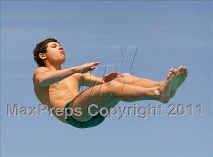 Thumbnail 3 in CIF SJS Boys JV Diving Finals photogallery.