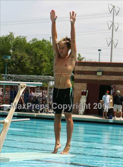 Thumbnail 2 in CIF SJS Boys JV Diving Finals photogallery.