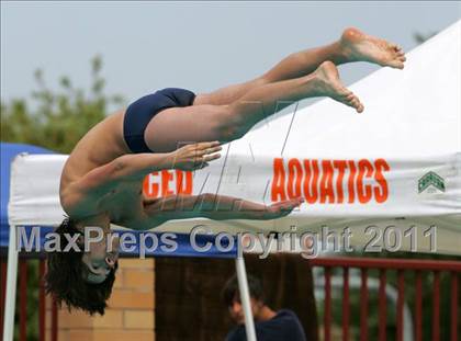 Thumbnail 3 in CIF SJS Boys JV Diving Finals photogallery.