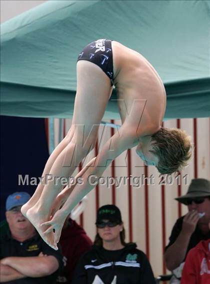 Thumbnail 2 in CIF SJS Boys JV Diving Finals photogallery.