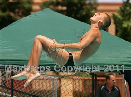 Thumbnail 2 in CIF SJS Boys JV Diving Finals photogallery.