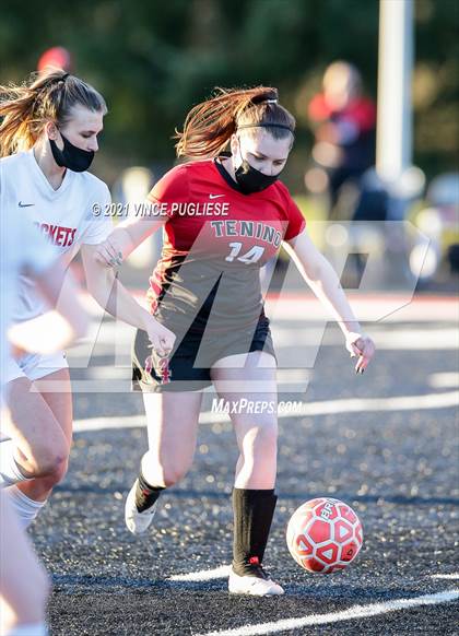 Thumbnail 2 in Castle Rock @ Tenino  (1A District 4 Playoffs) photogallery.