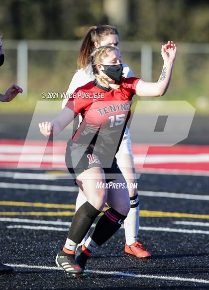 Thumbnail 1 in Castle Rock @ Tenino  (1A District 4 Playoffs) photogallery.