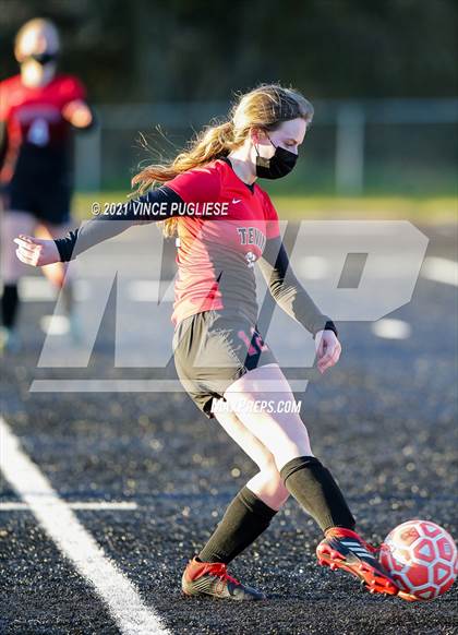 Thumbnail 1 in Castle Rock @ Tenino  (1A District 4 Playoffs) photogallery.