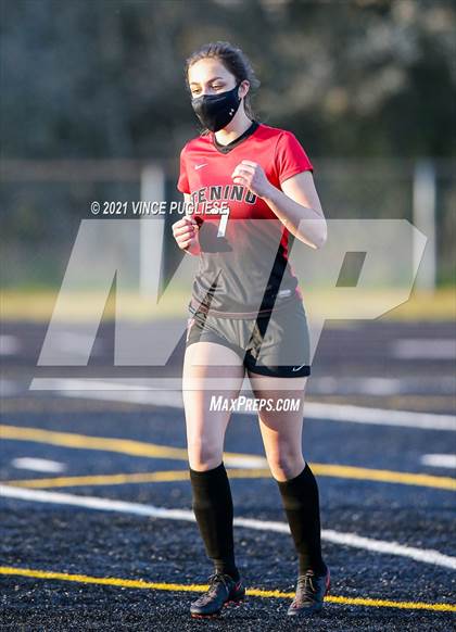 Thumbnail 1 in Castle Rock @ Tenino  (1A District 4 Playoffs) photogallery.