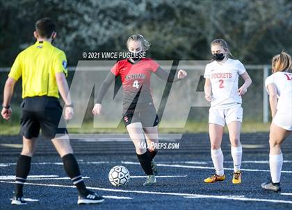 Thumbnail 1 in Castle Rock @ Tenino  (1A District 4 Playoffs) photogallery.