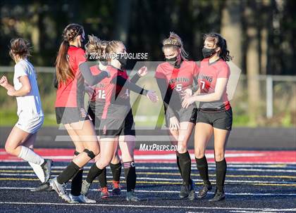 Thumbnail 1 in Castle Rock @ Tenino  (1A District 4 Playoffs) photogallery.
