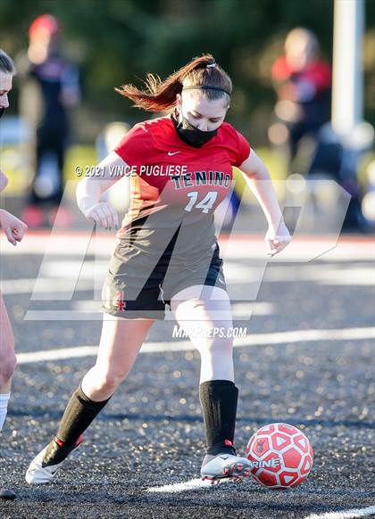Thumbnail 1 in Castle Rock @ Tenino  (1A District 4 Playoffs) photogallery.