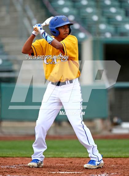 Thumbnail 1 in Capital Christian vs Wood @ Raley Field photogallery.