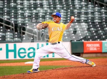 Thumbnail 2 in Capital Christian vs Wood @ Raley Field photogallery.