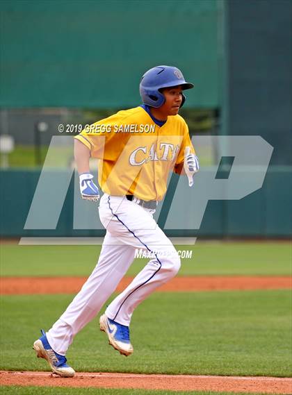 Thumbnail 3 in Capital Christian vs Wood @ Raley Field photogallery.
