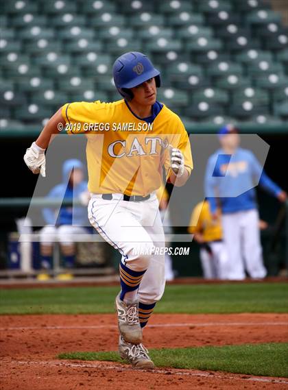 Thumbnail 1 in Capital Christian vs Wood @ Raley Field photogallery.