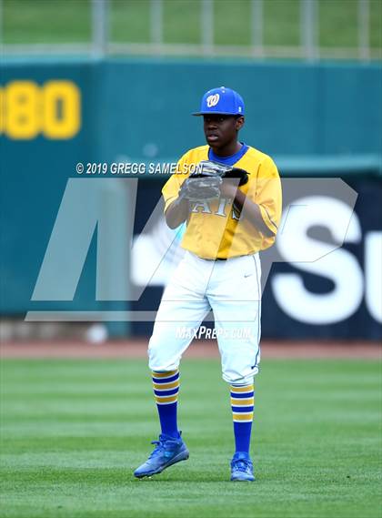 Thumbnail 1 in Capital Christian vs Wood @ Raley Field photogallery.