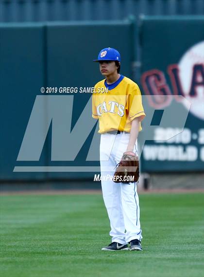 Thumbnail 3 in Capital Christian vs Wood @ Raley Field photogallery.