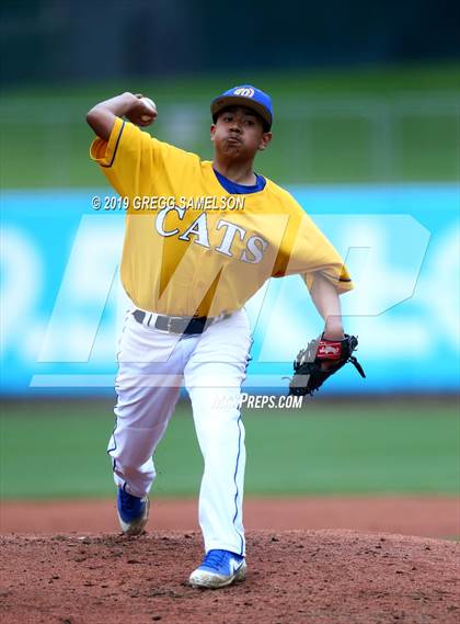 Thumbnail 3 in Capital Christian vs Wood @ Raley Field photogallery.