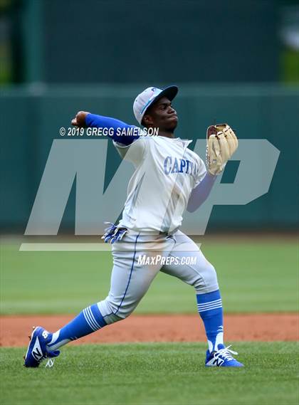 Thumbnail 1 in Capital Christian vs Wood @ Raley Field photogallery.