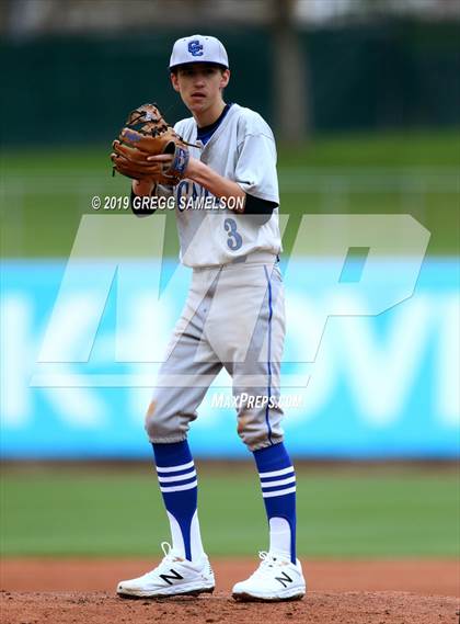 Thumbnail 1 in Capital Christian vs Wood @ Raley Field photogallery.
