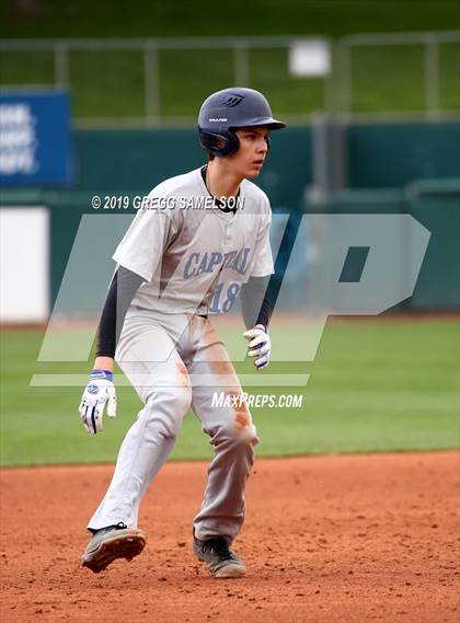 Thumbnail 3 in Capital Christian vs Wood @ Raley Field photogallery.