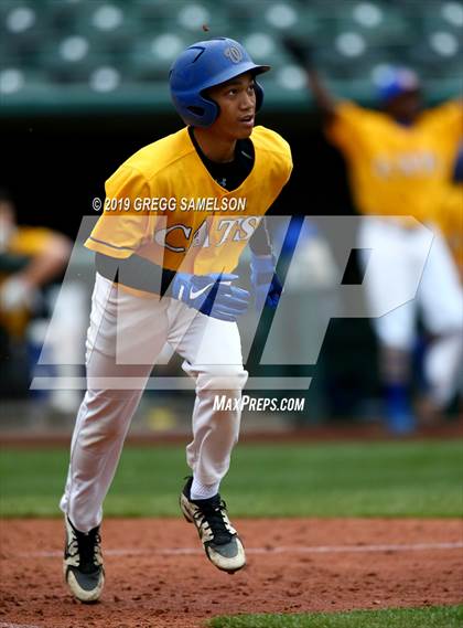 Thumbnail 1 in Capital Christian vs Wood @ Raley Field photogallery.