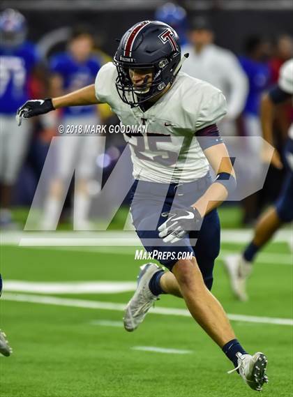 Thumbnail 2 in Tompkins vs West Brook (UIL 6A Regional Playoff) photogallery.