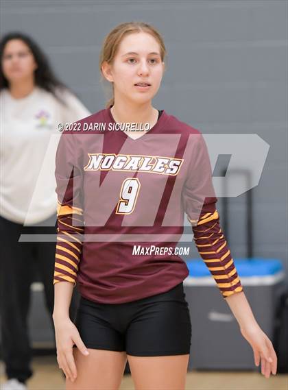 Thumbnail 1 in NFL Yet Academy vs Nogales (Epic Tourneys Volleyball Invite) photogallery.
