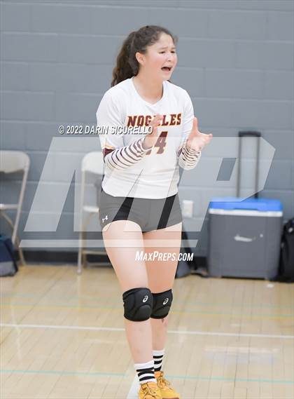 Thumbnail 1 in NFL Yet Academy vs Nogales (Epic Tourneys Volleyball Invite) photogallery.