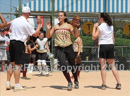 Thumbnail 3 in T.C. Roberson vs Harnett Central (NCHSAA 4A Consolation Final) photogallery.