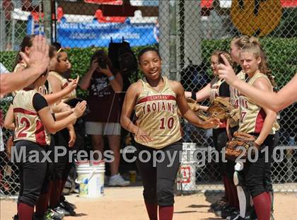 Thumbnail 3 in T.C. Roberson vs Harnett Central (NCHSAA 4A Consolation Final) photogallery.