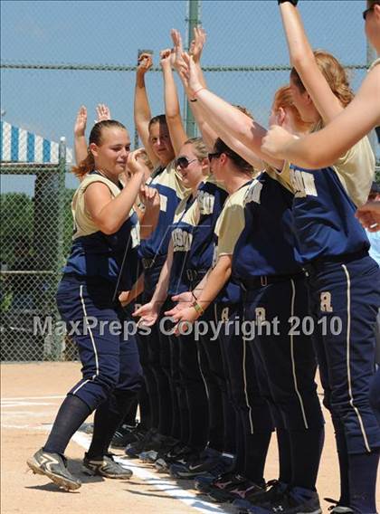 Thumbnail 3 in T.C. Roberson vs Harnett Central (NCHSAA 4A Consolation Final) photogallery.