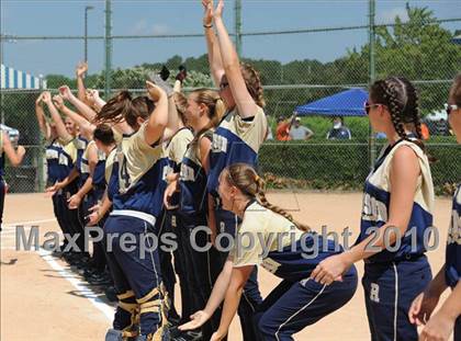 Thumbnail 3 in T.C. Roberson vs Harnett Central (NCHSAA 4A Consolation Final) photogallery.