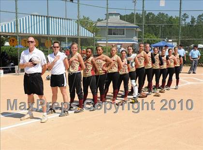 Thumbnail 2 in T.C. Roberson vs Harnett Central (NCHSAA 4A Consolation Final) photogallery.
