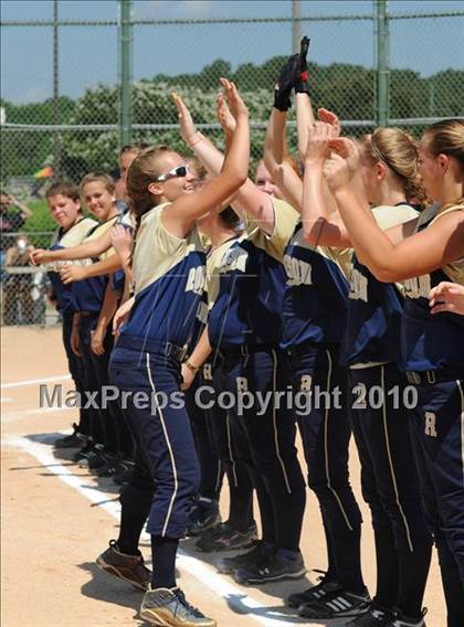 Thumbnail 2 in T.C. Roberson vs Harnett Central (NCHSAA 4A Consolation Final) photogallery.