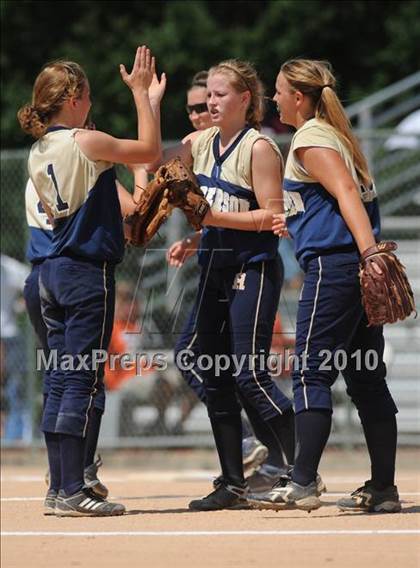 Thumbnail 3 in T.C. Roberson vs Harnett Central (NCHSAA 4A Consolation Final) photogallery.
