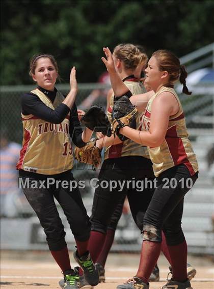 Thumbnail 2 in T.C. Roberson vs Harnett Central (NCHSAA 4A Consolation Final) photogallery.